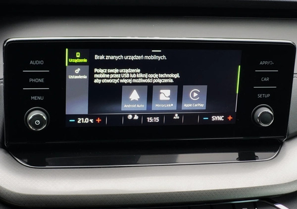 Skoda Octavia cena 99999 przebieg: 78950, rok produkcji 2020 z Lipsko małe 379